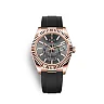 Rolex Sky-Dweller 42mm, 18k Everose Gold, Oysterflex, Ref# 326235-0006