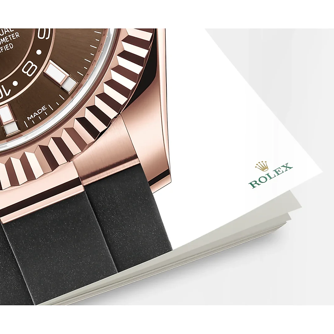 Rolex Sky-Dweller 42mm, 18k Everose Gold, Oysterflex, Ref# 326235-0005