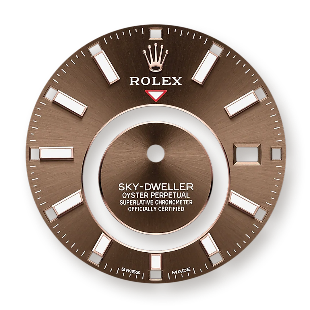 Rolex Sky-Dweller 42mm, 18k Everose Gold, Ref# 326935-0006