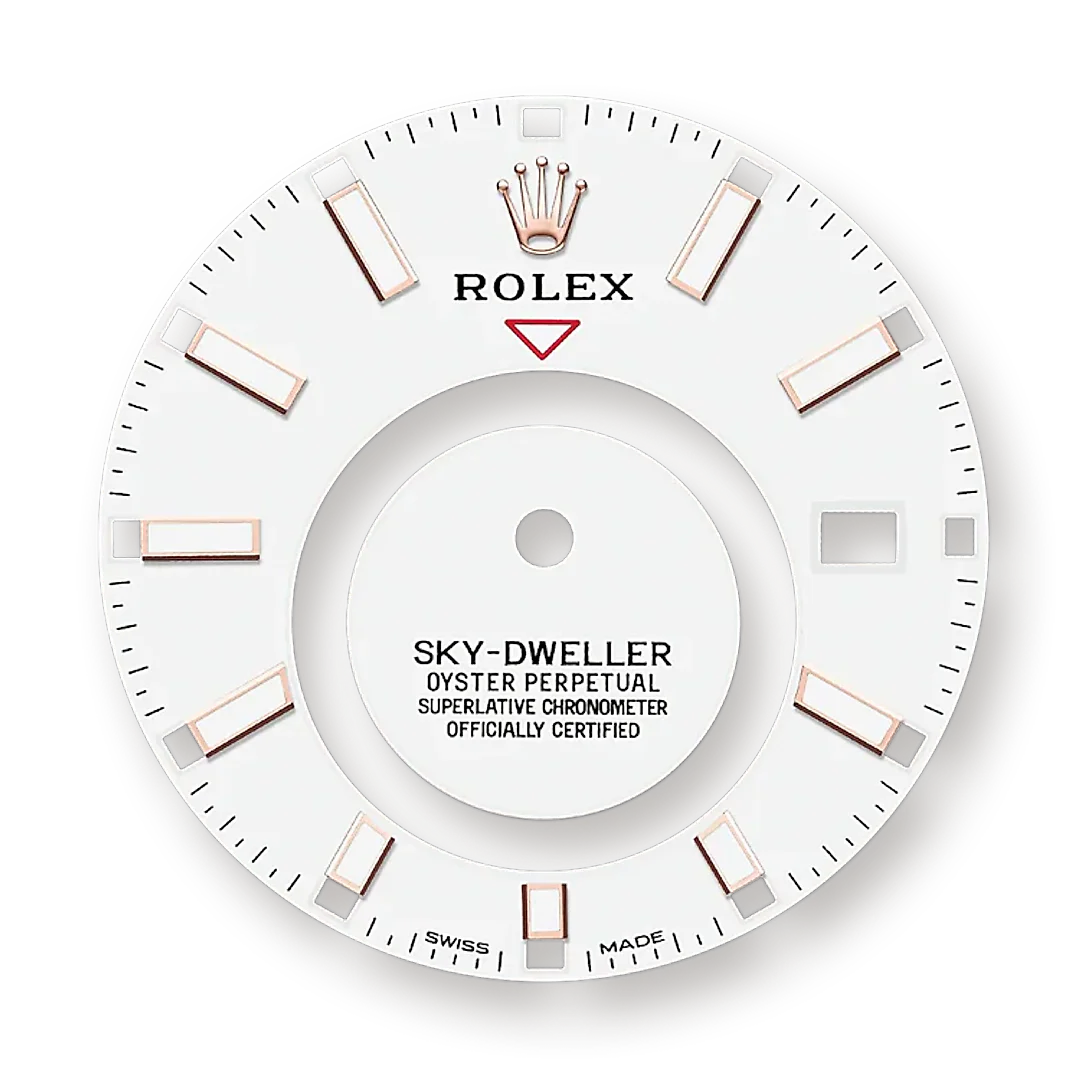 Rolex Sky-Dweller 42mm, 18k Everose Gold, Ref# 326935-0005