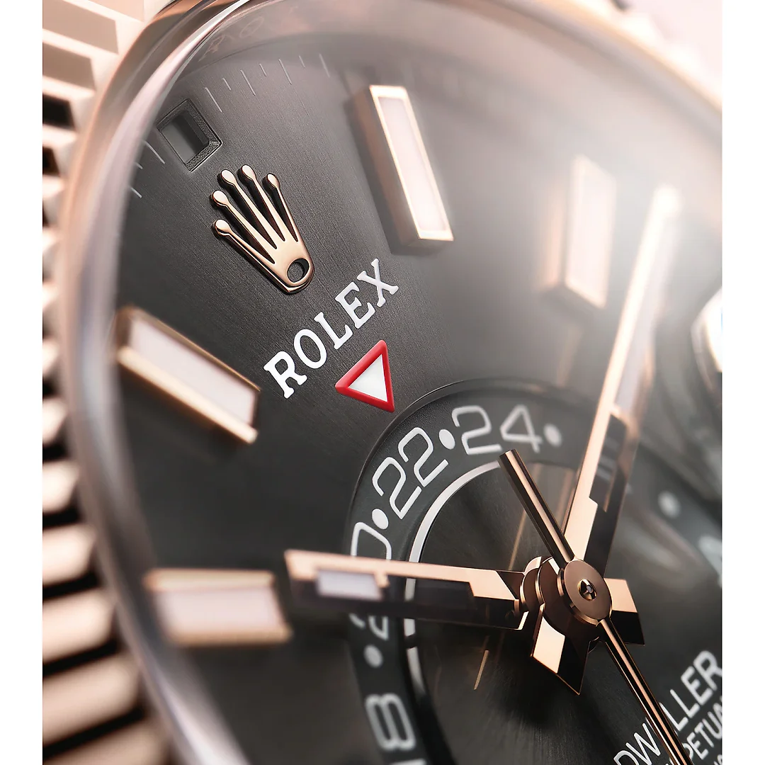 Rolex Sky-Dweller 42mm, 18k Everose Gold, Ref# 326935-0007