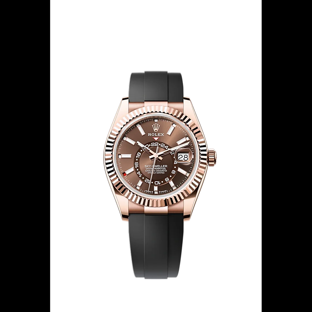 Rolex Sky-Dweller, 42mm, 18k Everose Gold, Ref# 336235-0002
