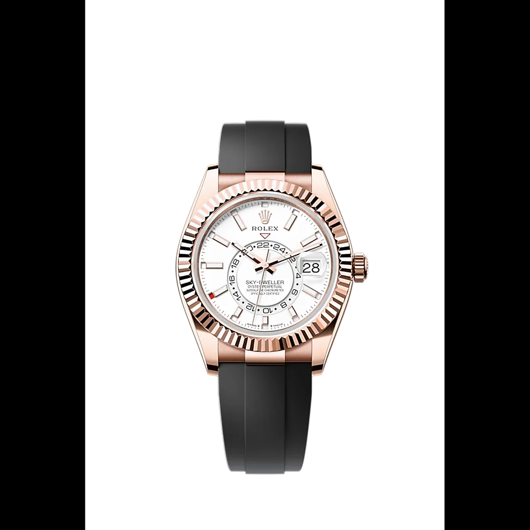 Rolex Sky-Dweller, 42mm, 18k Everose Gold, Ref# 336235-0003