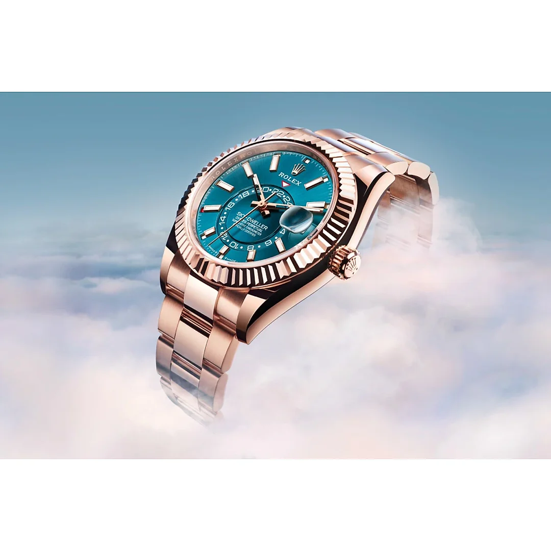 Rolex Sky-Dweller, 42mm, 18k Everose Gold, Ref# 336935-0001