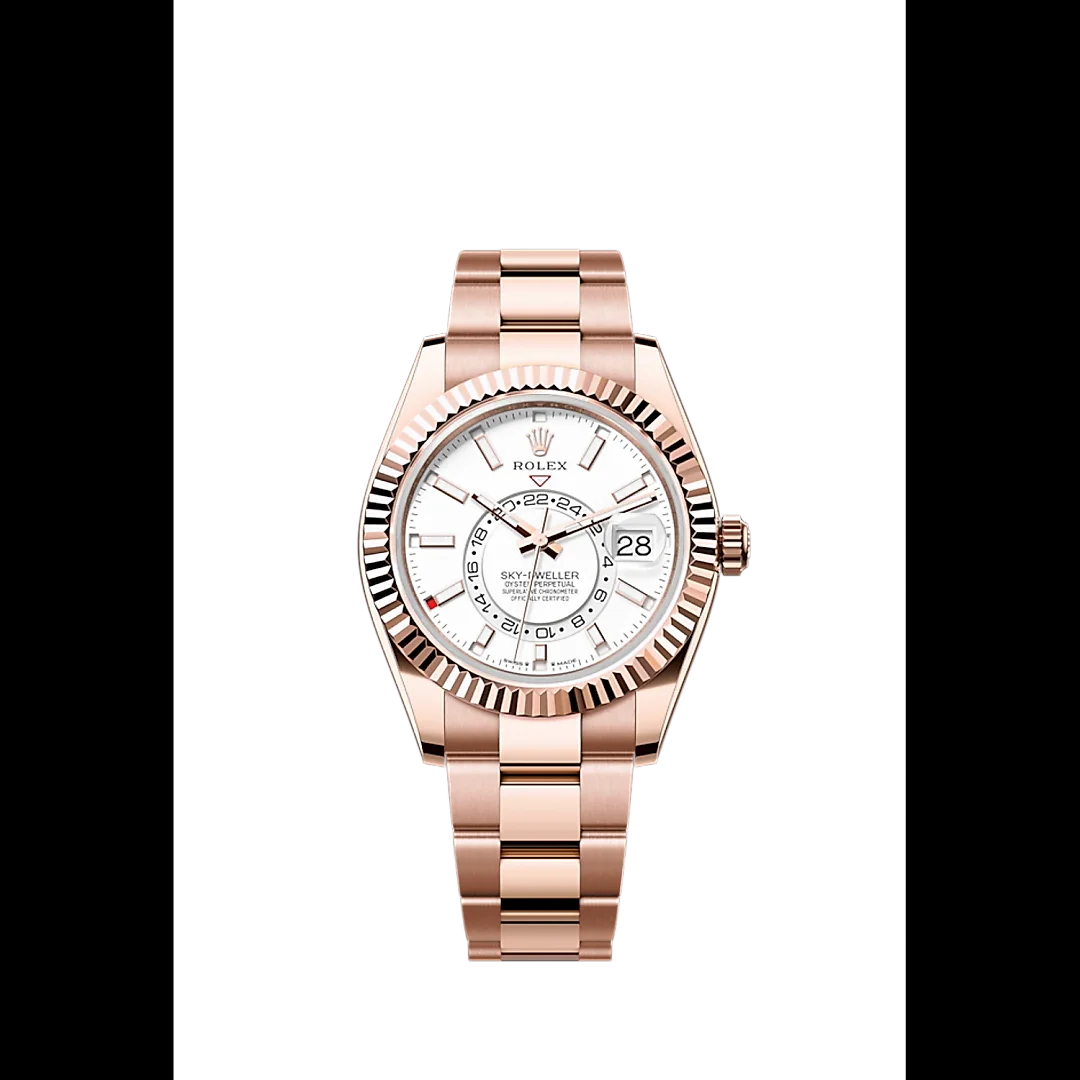 Rolex Sky-Dweller, 42mm, 18k Everose Gold, Ref# 336935-0003