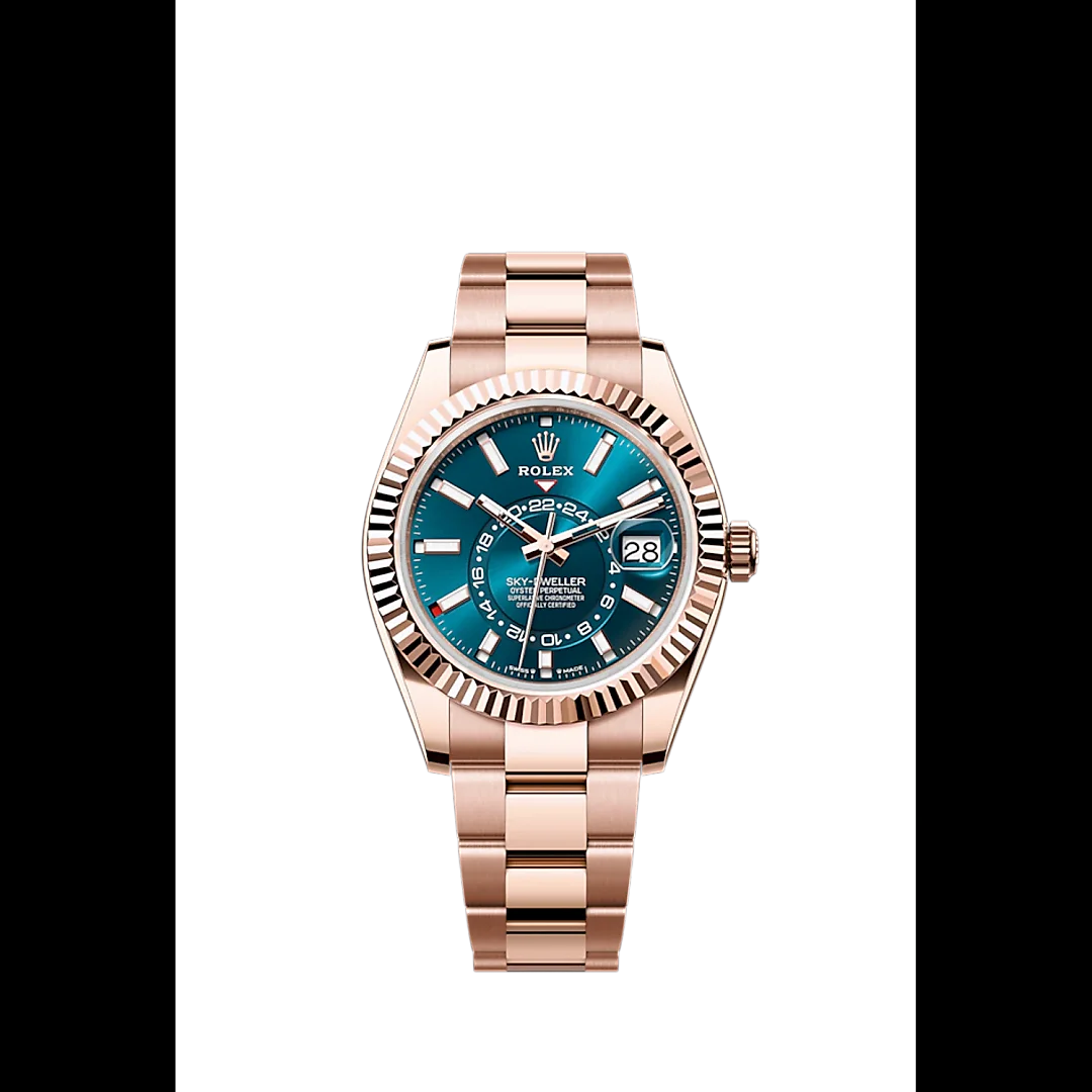 Rolex Sky-Dweller, 42mm, 18k Everose Gold, Ref# 336935-0001