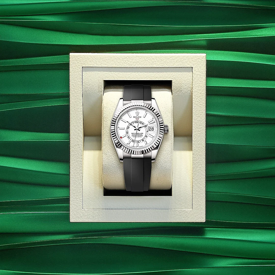 Rolex Sky-Dweller, 42mm, 18k White Gold, Ref# 336239-0003