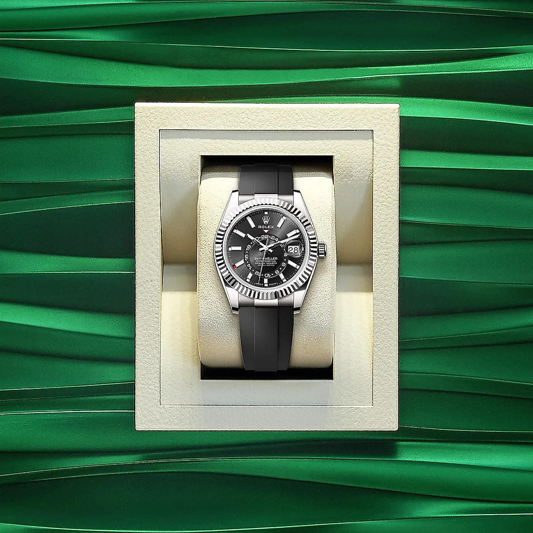 Rolex Sky-Dweller, 42mm, 18k White Gold, Ref# 336239-0002