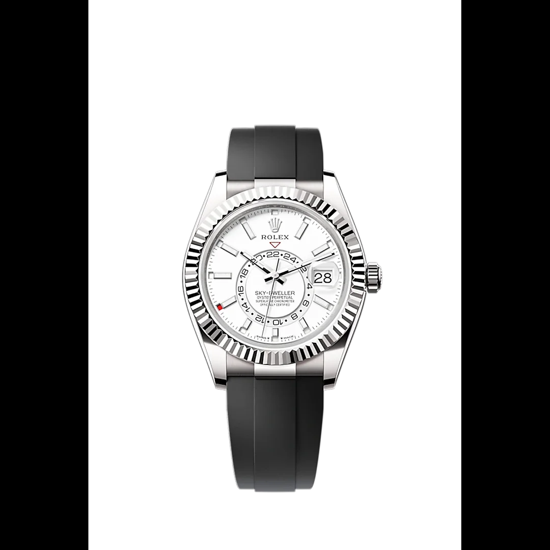 Rolex Sky-Dweller, 42mm, 18k White Gold, Ref# 336239-0003
