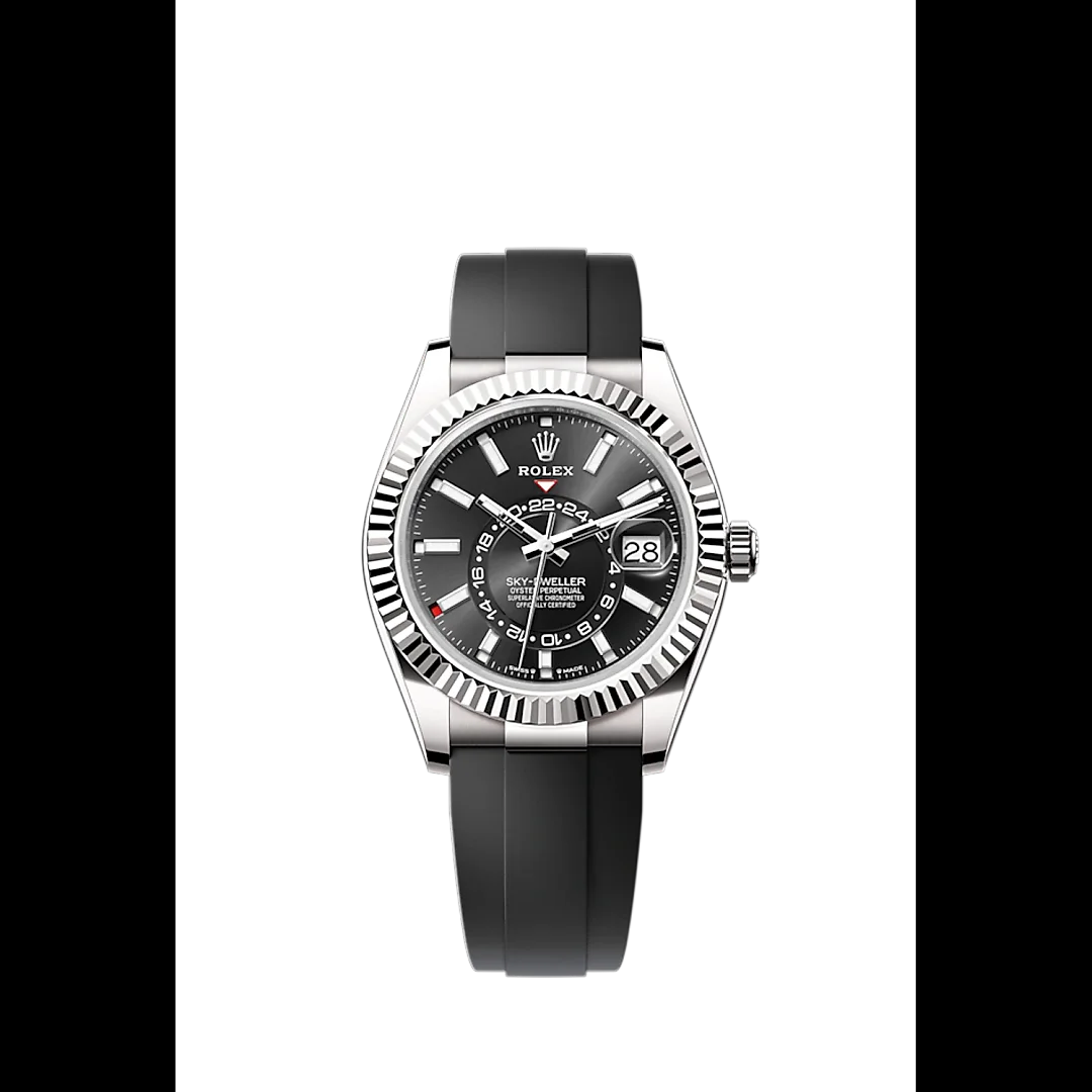 Rolex Sky-Dweller, 42mm, 18k White Gold, Ref# 336239-0002