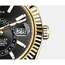Rolex Sky-Dweller 42mm, 18k Yellow Gold, Oysterflex, Ref# 326238-0009