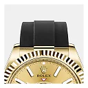 Rolex Sky-Dweller 42mm, 18k Yellow Gold, Oysterflex, Ref# 326238-0007