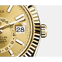 Rolex Sky-Dweller 42mm, 18k Yellow Gold, Oysterflex, Ref# 326238-0007