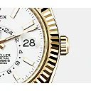 Rolex Sky-Dweller 42mm, 18k Yellow Gold, Oysterflex Ref# 326238-0006