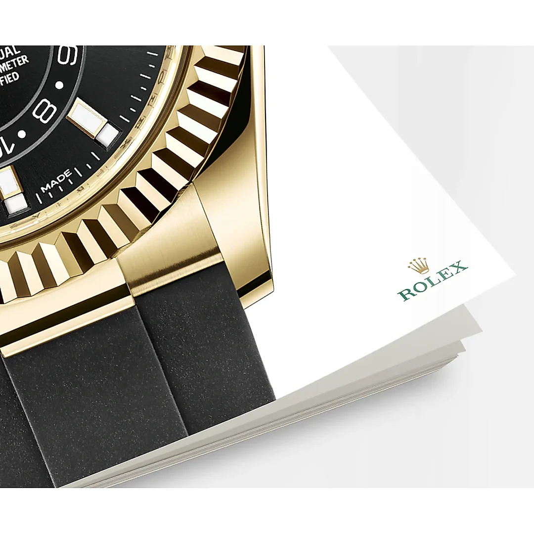 Rolex Sky-Dweller 42mm, 18k Yellow Gold, Oysterflex, Ref# 326238-0009