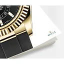 Rolex Sky-Dweller 42mm, 18k Yellow Gold, Oysterflex, Ref# 326238-0009