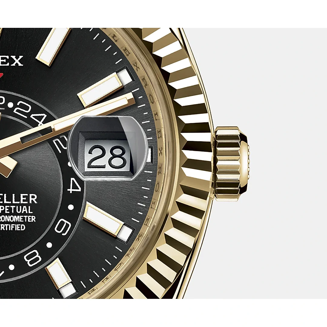 Rolex Sky-Dweller 42mm, 18k Yellow Gold, Ref# 326938-0004