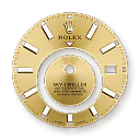 Rolex Sky-Dweller 42mm, 18k Yellow Gold, Ref# 326938-0003