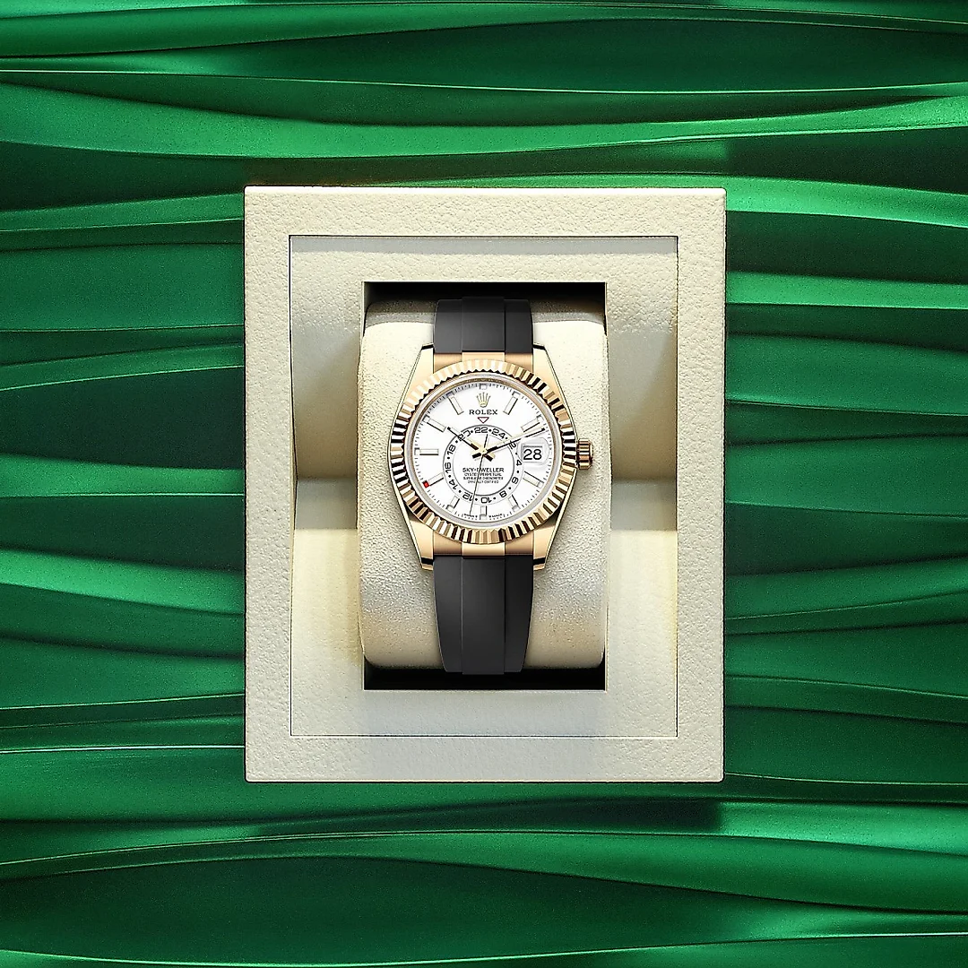 Rolex Sky-Dweller, 42mm, 18k Yellow Gold, Ref# 336238-0003