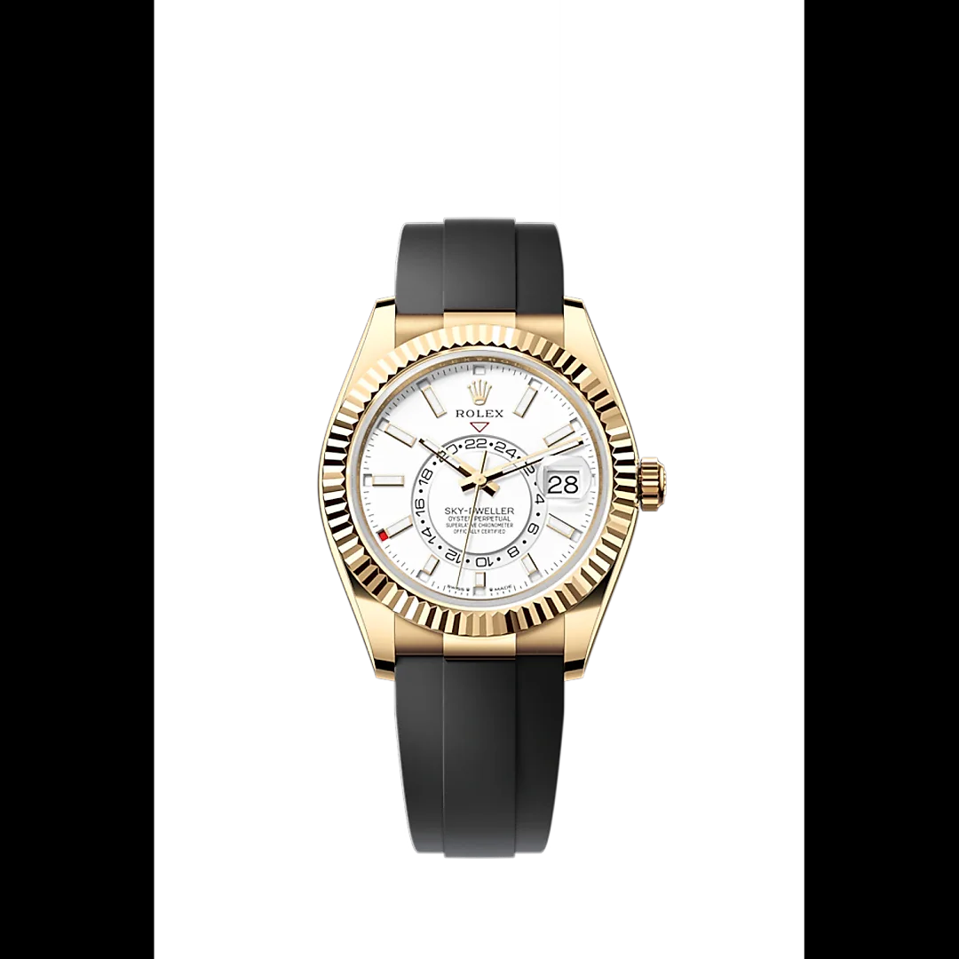 Rolex Sky-Dweller, 42mm, 18k Yellow Gold, Ref# 336238-0003