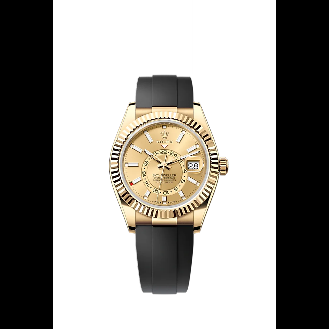 Rolex Sky-Dweller, 42mm, 18k Yellow Gold, Ref# 336238-0001