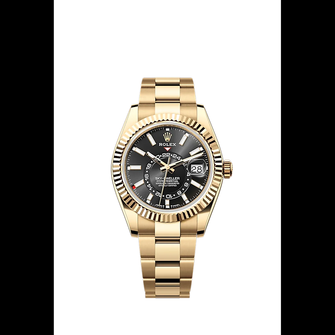 Rolex Sky-Dweller, 42mm, 18k Yellow Gold, Ref# 336938-0002