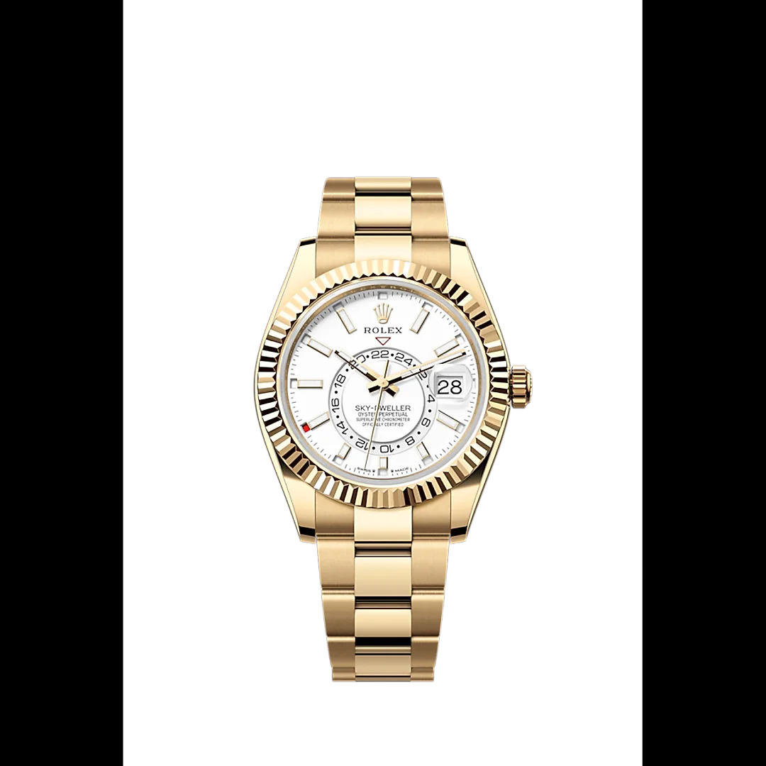 Rolex Sky-Dweller, 42mm, 18k Yellow Gold, Ref# 336938-0003
