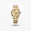 Rolex Sky-Dweller 42mm Champagne Dial Yellow Gold