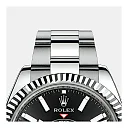 Rolex Sky-Dweller 42mm, Oystersteel and 18k White Gold, Ref# 326934-0005