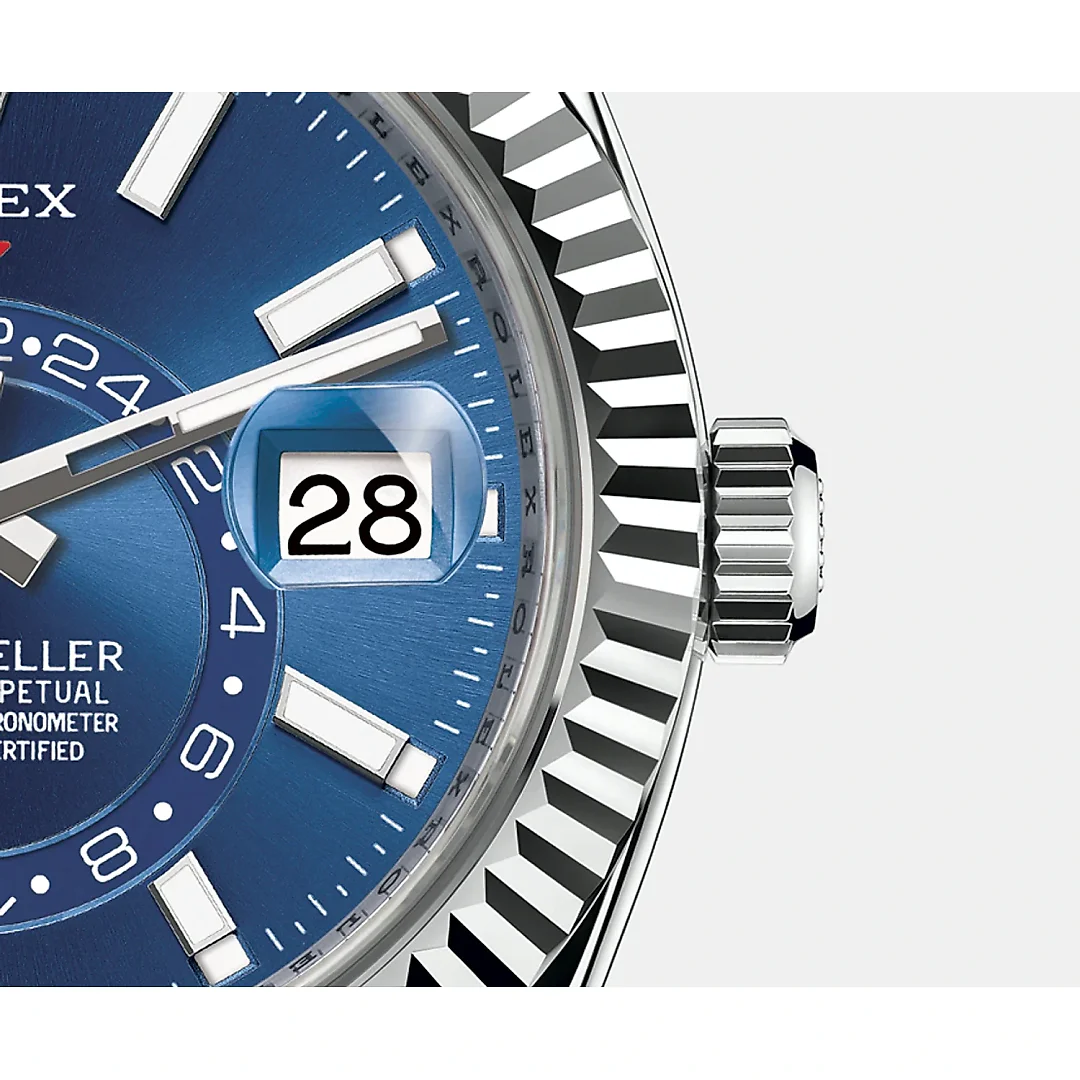 Rolex Sky-Dweller 42mm, Oystersteel and 18k White Gold, Ref# 326934-0004