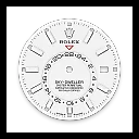 Rolex Sky-Dweller, 42mm, Oystersteel and 18k White Gold, White, Oyster, Ref# 336934-0003