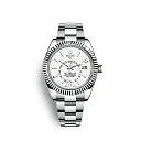 Rolex Sky-Dweller 42mm, Oystersteel and 18k White Gold, Ref# 326934-0001