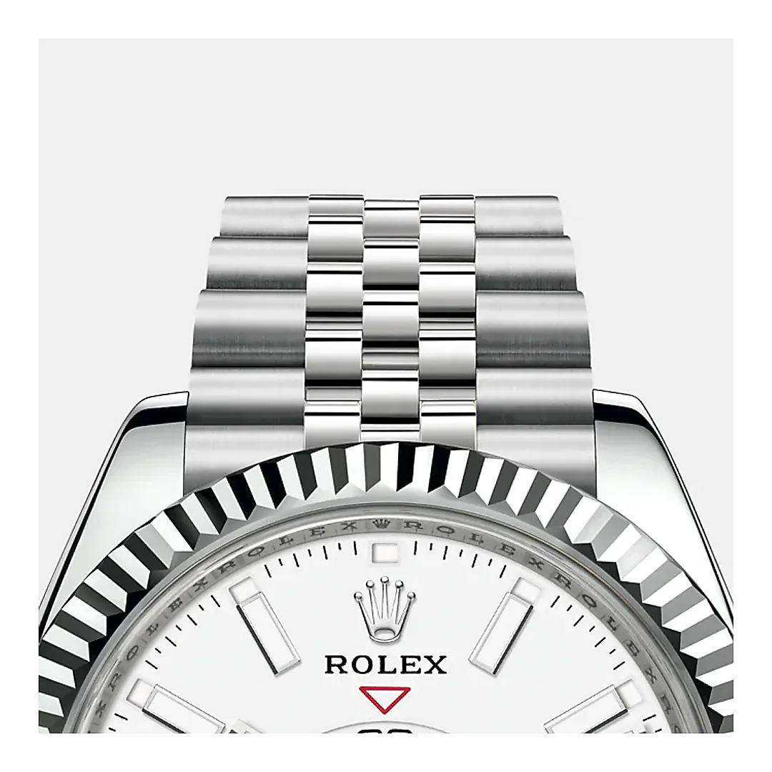 Rolex Sky-Dweller 42mm, Oystersteel and 18k White Gold, Ref# 326934-0002