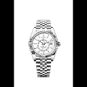Rolex Sky-Dweller, 42mm, Oystersteel and 18k White Gold, White, Jubilee, Ref# 336934-0004
