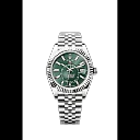 Rolex Sky-Dweller, 42mm, Oystersteel and 18k White Gold, Green, Jubilee, Ref# 336934-0002