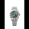 Rolex Sky-Dweller, 42mm, Oystersteel and 18k White Gold, Green, Jubilee, Ref# 336934-0002