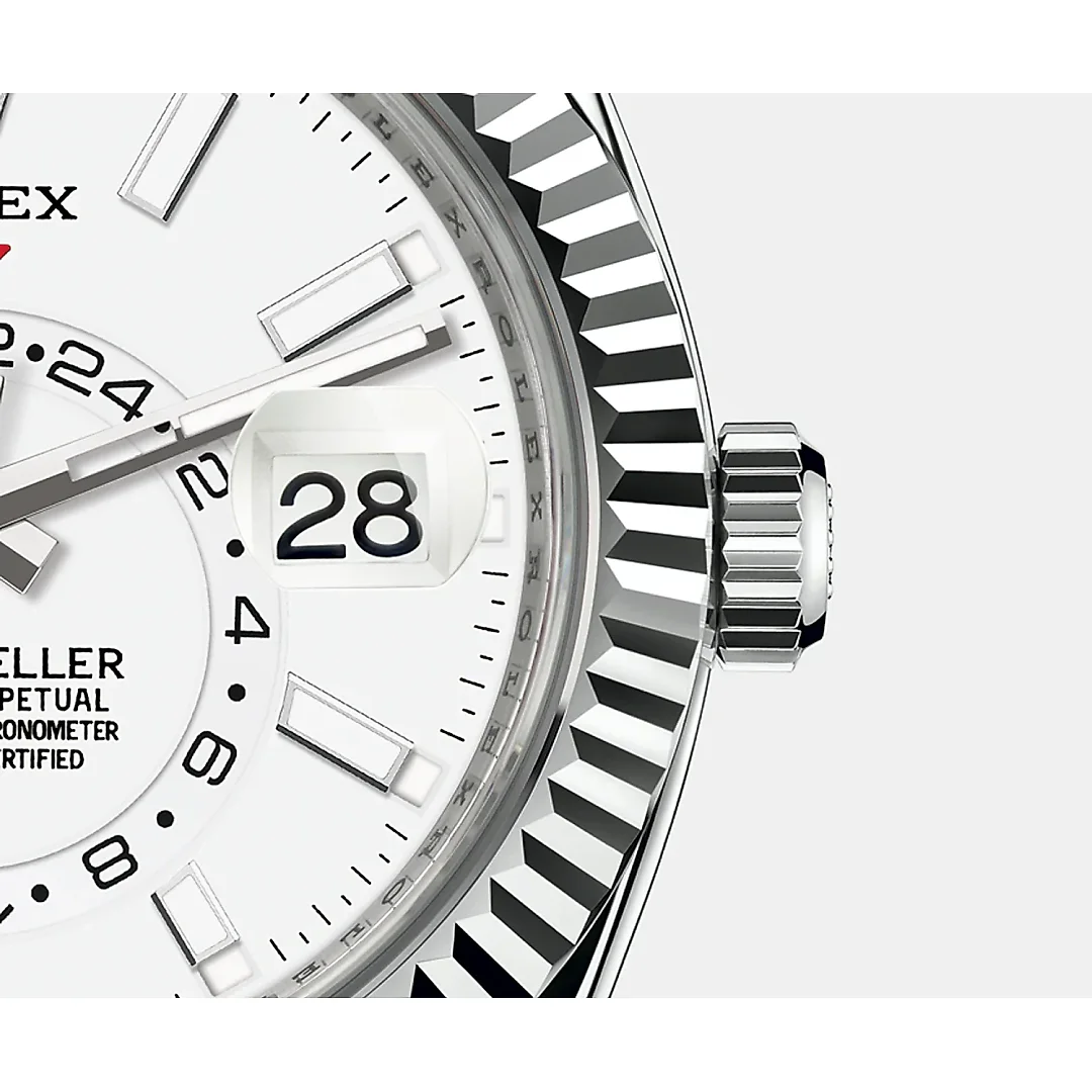 Rolex Sky-Dweller 42mm, Oystersteel and 18k White Gold, Ref# 326934-0001