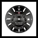 Rolex Sky-Dweller, 42mm, Oystersteel and 18k White Gold, Black, Oyster, Ref# 336934-0007