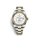 Rolex Sky-Dweller 42mm, Oystersteel and 18k Yellow Gold, Ref# 326933-0009