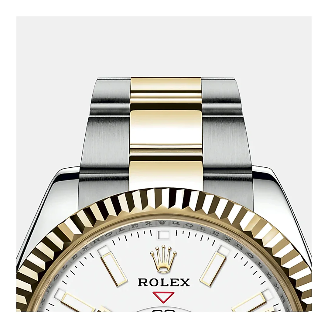 Rolex Sky-Dweller 42mm, Oystersteel and 18k Yellow Gold, Ref# 326933-0009
