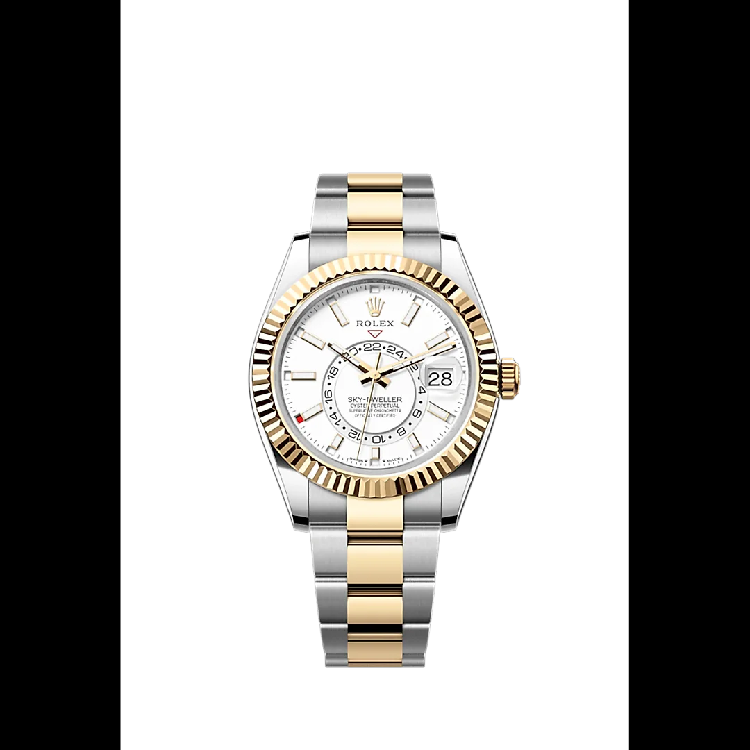 Rolex Sky-Dweller, 42mm, Oystersteel and 18k Yellow Gold, Ref# 336933-0005