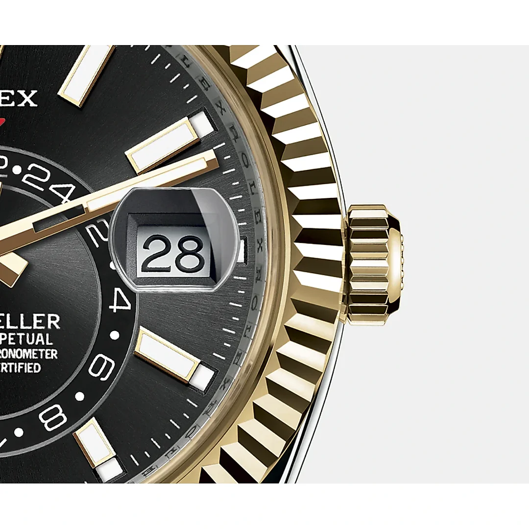 Rolex Sky-Dweller 42mm, Oystersteel and 18k Yellow Gold, Ref# 326933-0002