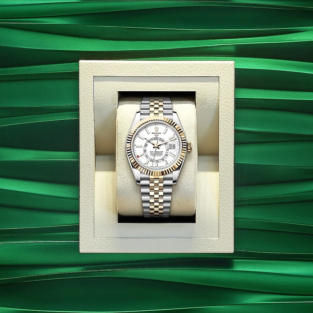 Rolex Sky-Dweller, 42mm, Oystersteel and 18k Yellow Gold, Ref# 336933-0006