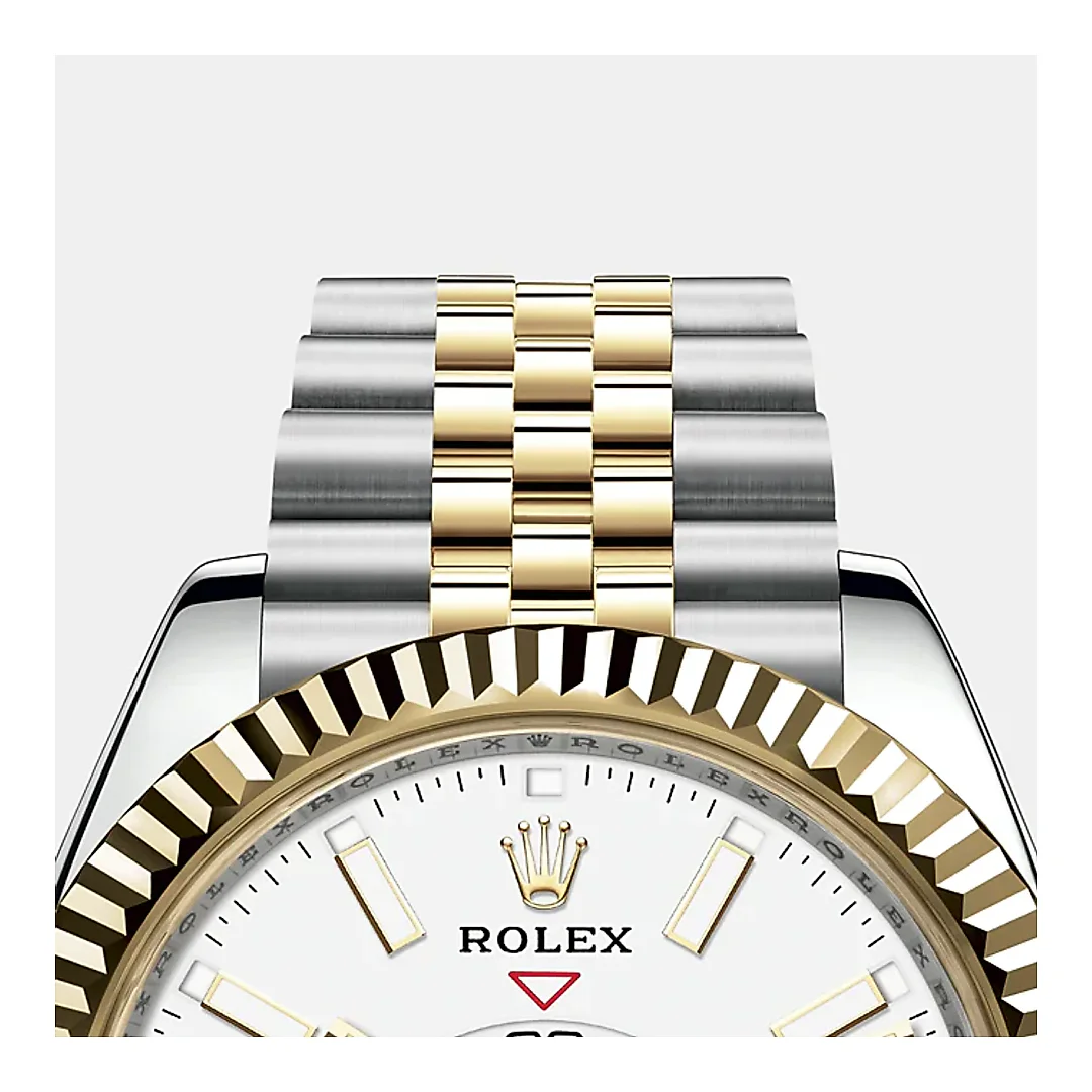 Rolex Sky-Dweller 42mm, Oystersteel and 18k Yellow Gold, Ref# 326933-0010