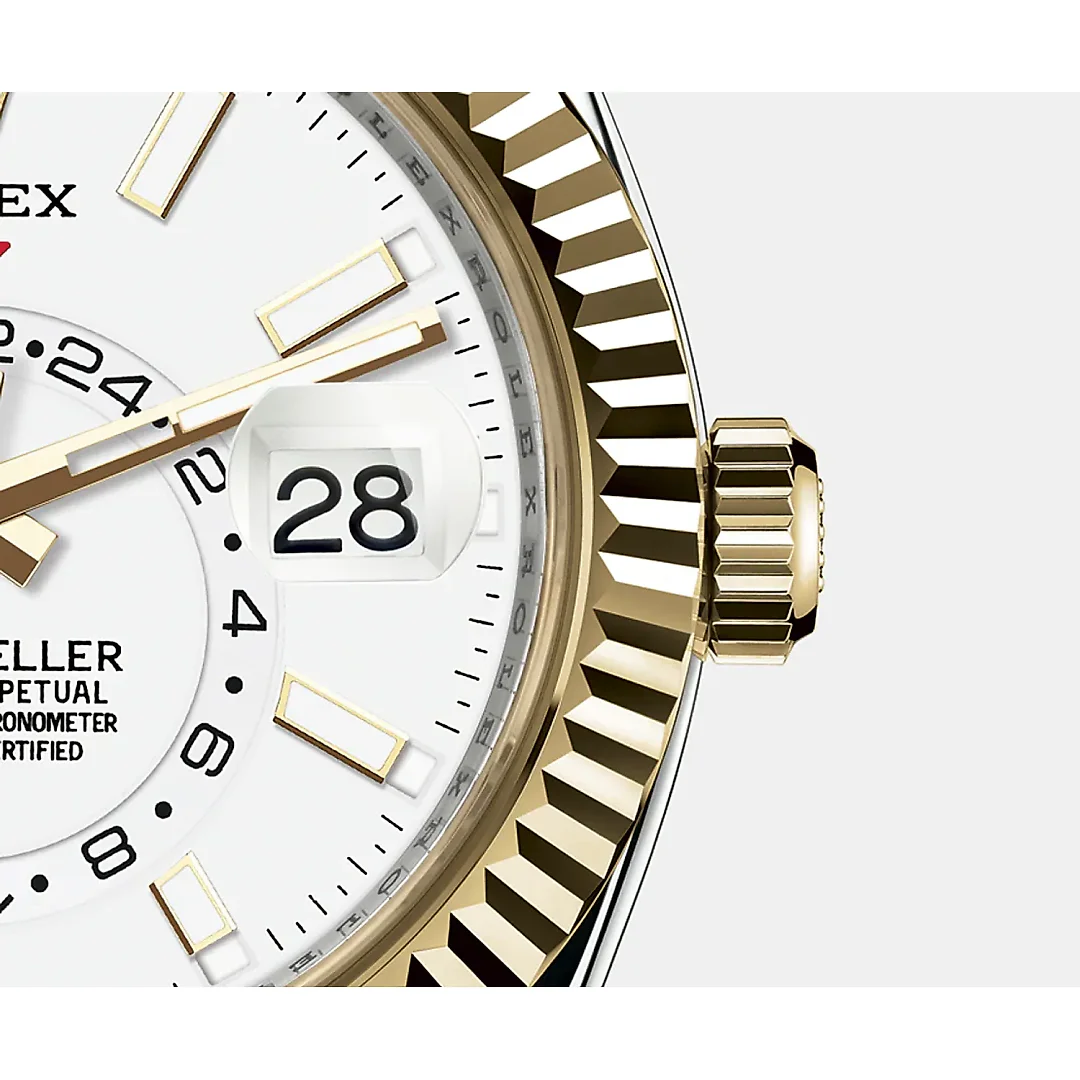 Rolex Sky-Dweller 42mm, Oystersteel and 18k Yellow Gold, Ref# 326933-0009