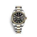 Rolex Sky-Dweller 42mm, Oystersteel and 18k Yellow Gold, Ref# 326933-0002