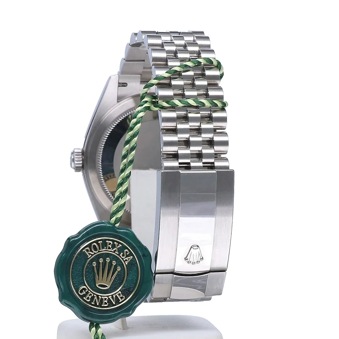 Rolex Sky Dweller Black Dial 18K White Gold Bezel Steel Jubilee Men’s Watch 3100034