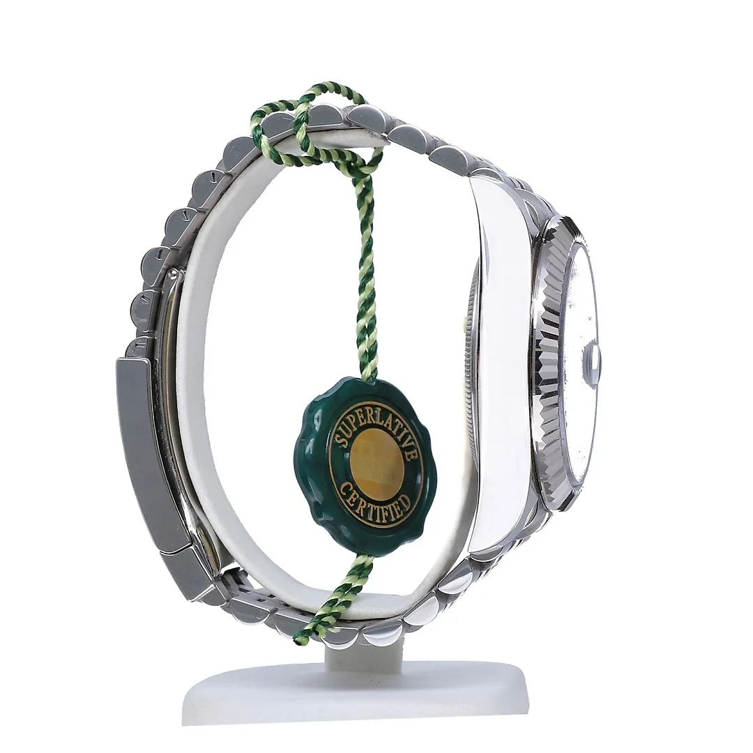 Rolex Sky Dweller Black Dial 18K White Gold Bezel Steel Jubilee Men’s Watch 3100034