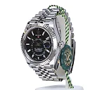 Rolex Sky Dweller Black Dial 18K White Gold Bezel Steel Jubilee Men’s Watch 3100034