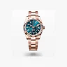Rolex Sky-Dweller Everose Gold Blue-Green Turquoise Men’s Watch